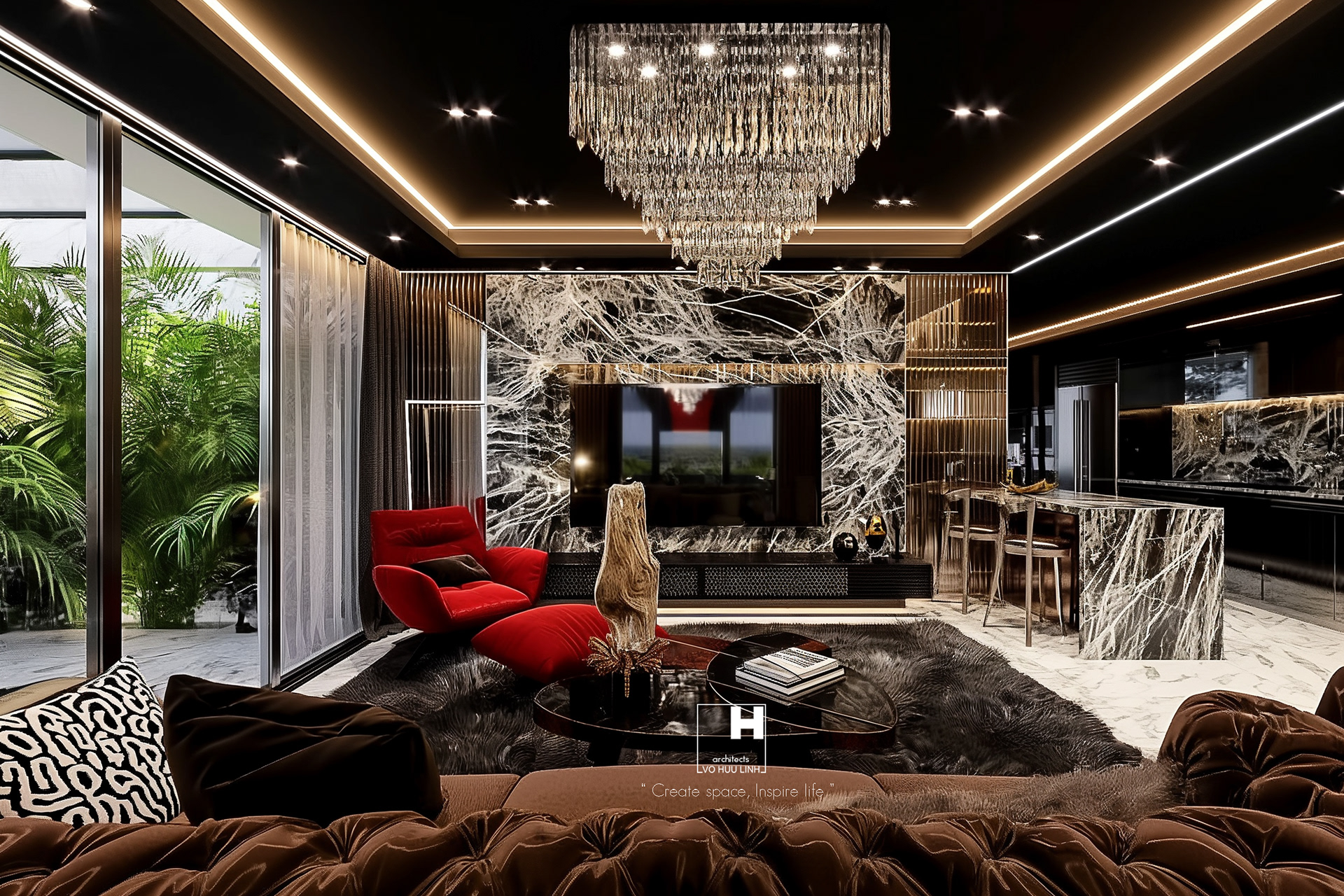 豪华别墅 A丨越南丨Vo Huu Linh Architects-10