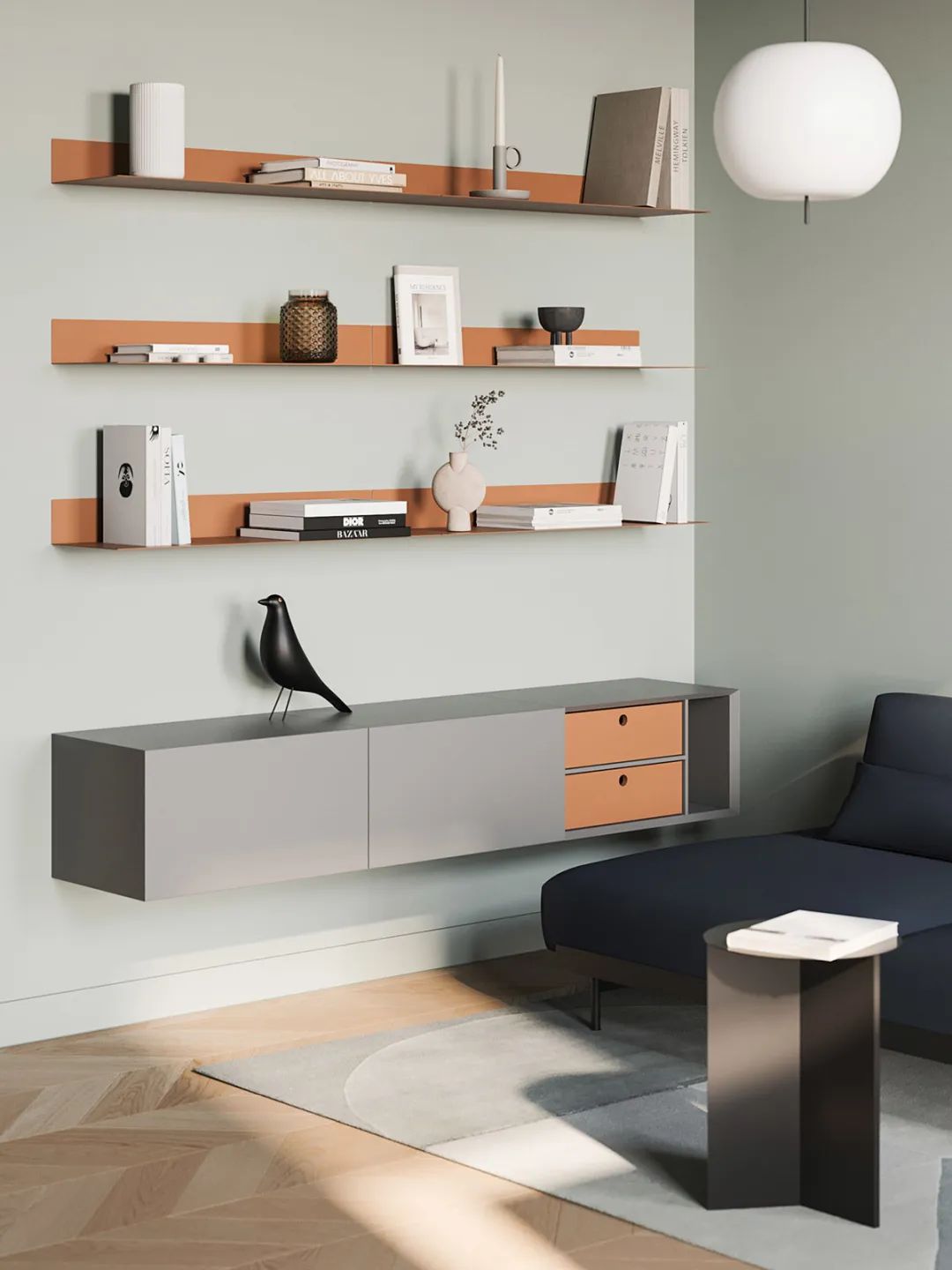 莫斯科 160㎡两套合一的优雅大空间丨俄罗斯莫斯科丨Bureau Slovo-26