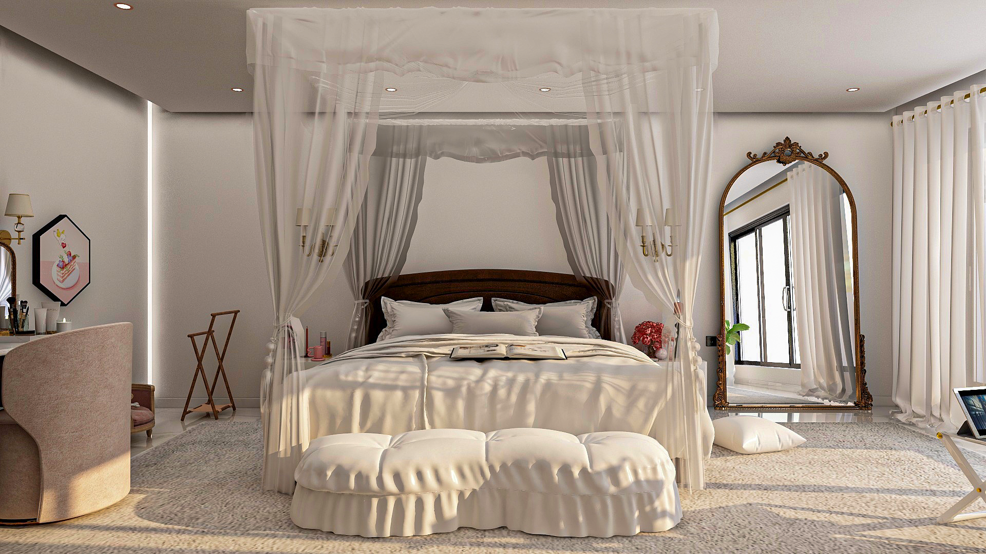 Elegant and Serene Bedroom-1