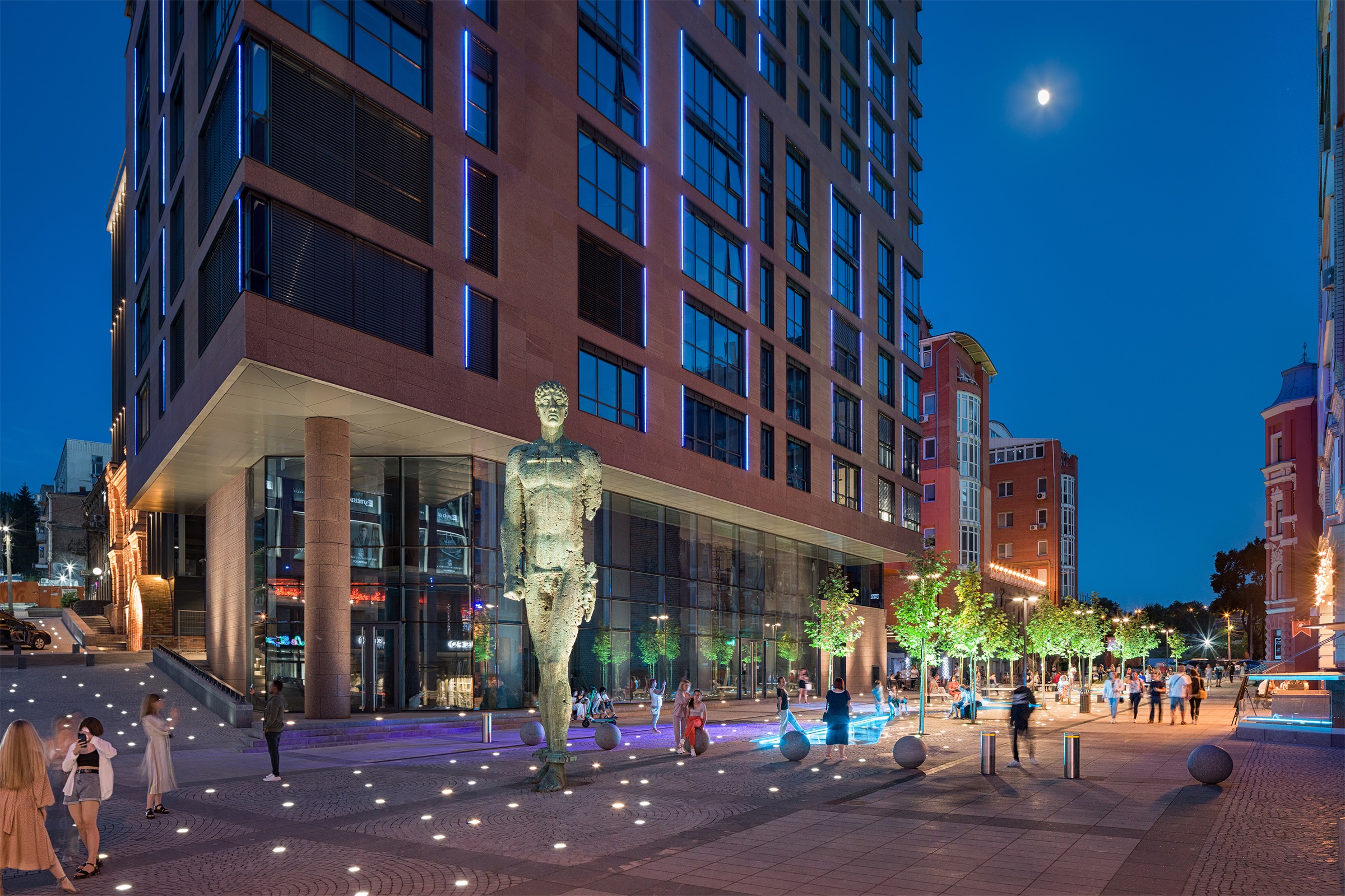 乌克兰城市步行街景观设计丨FILIMONOV & KASHIRINA architects-24