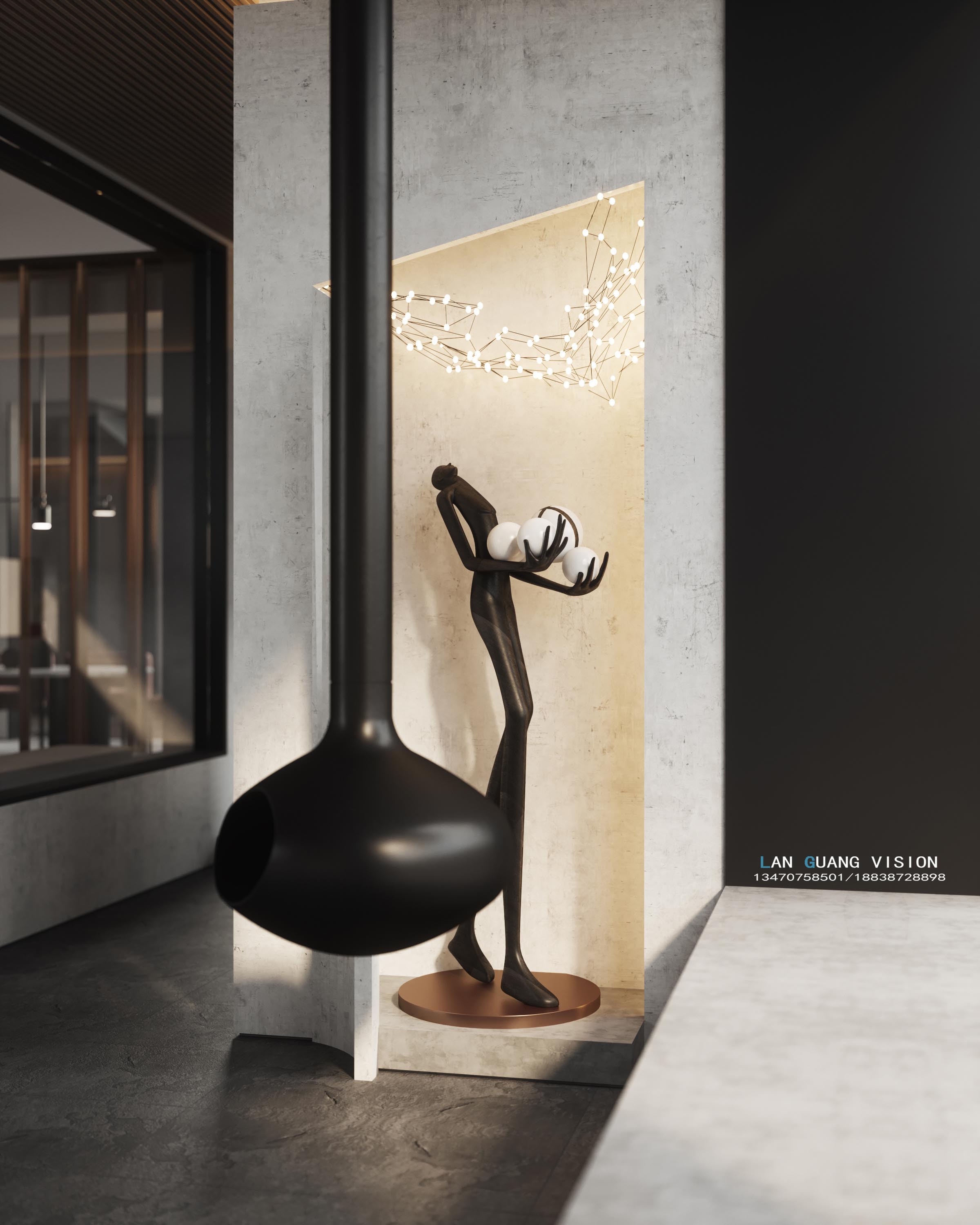 突显清新的光影空间·LAN GUANG VISION-14