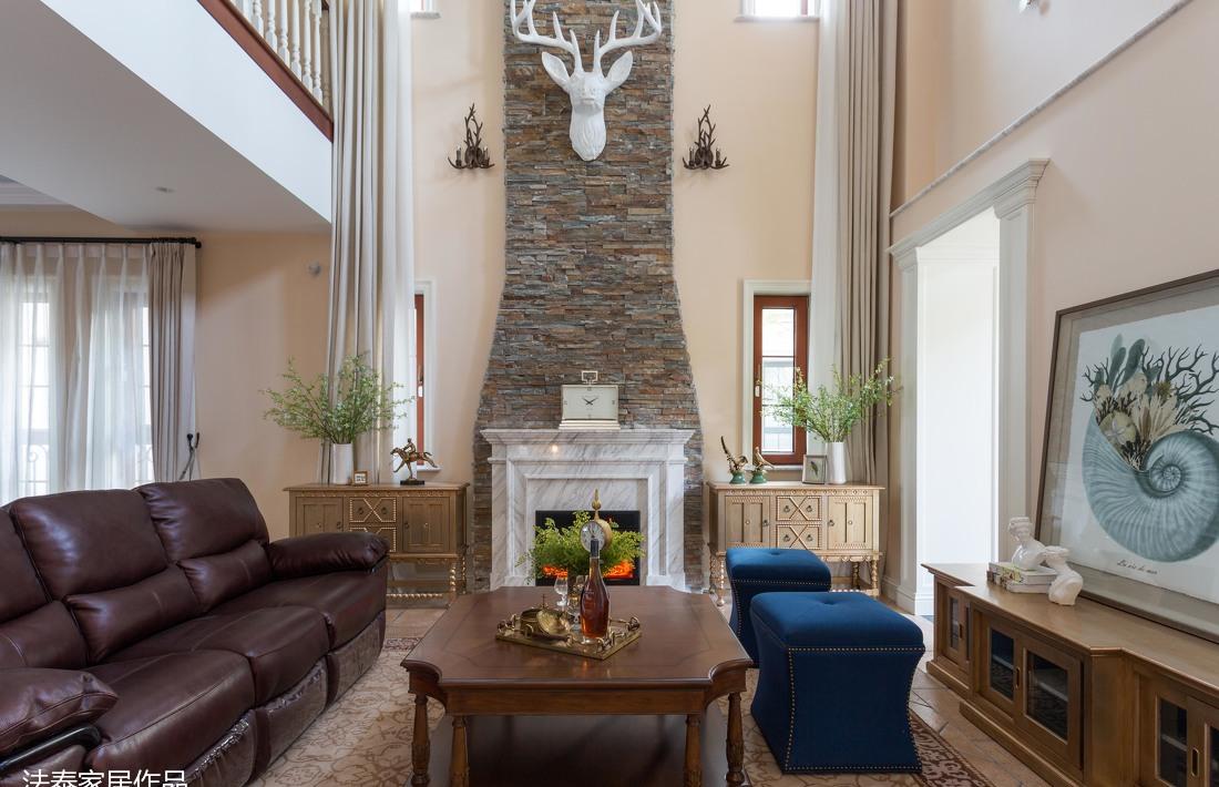 
凯德麓语之都市大宅中的经典美式乡村情怀 -1