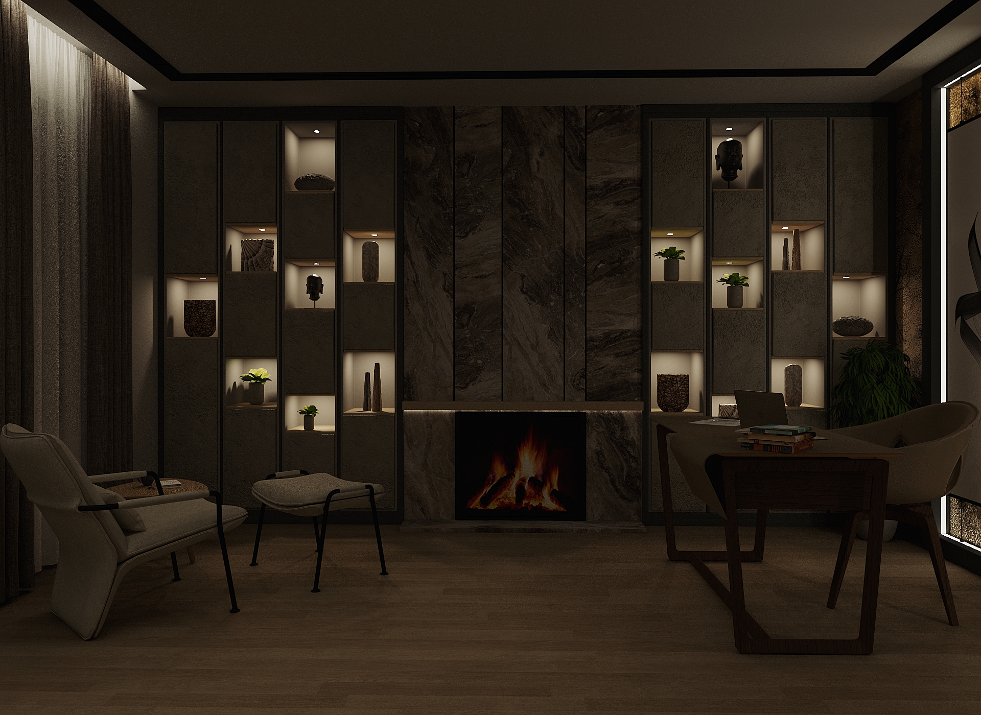 E.N. WORKING ROOM DESIGN HOUSE PROJECT (ALTERNATİF 2)-6