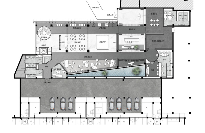 泰州中海九樾售楼处 | 银杏元素重构空间-34