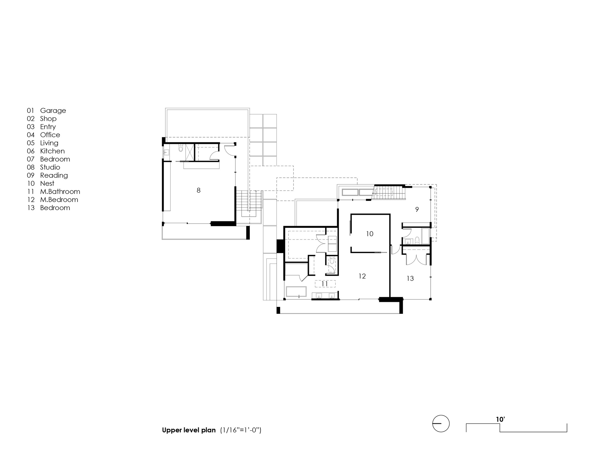 山凹住宅，以电影作为灵感的家  Stephenson Design Collective-16