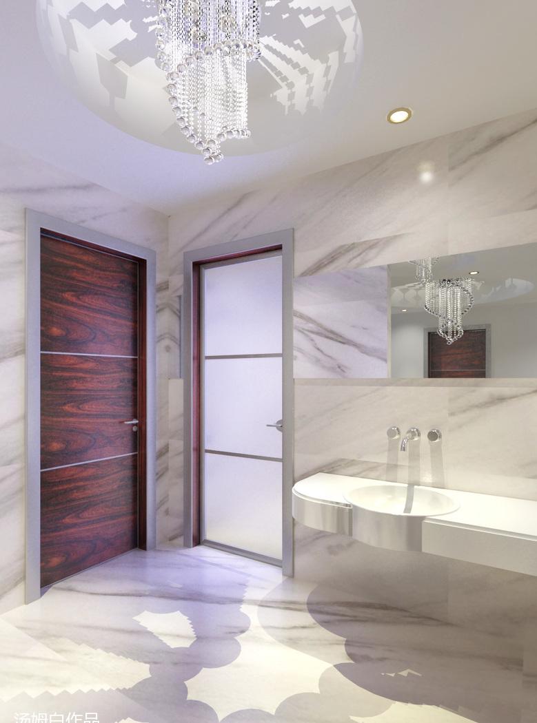 极简主义 140 平米 | 空间放大、预算降低的室内设计方案-25