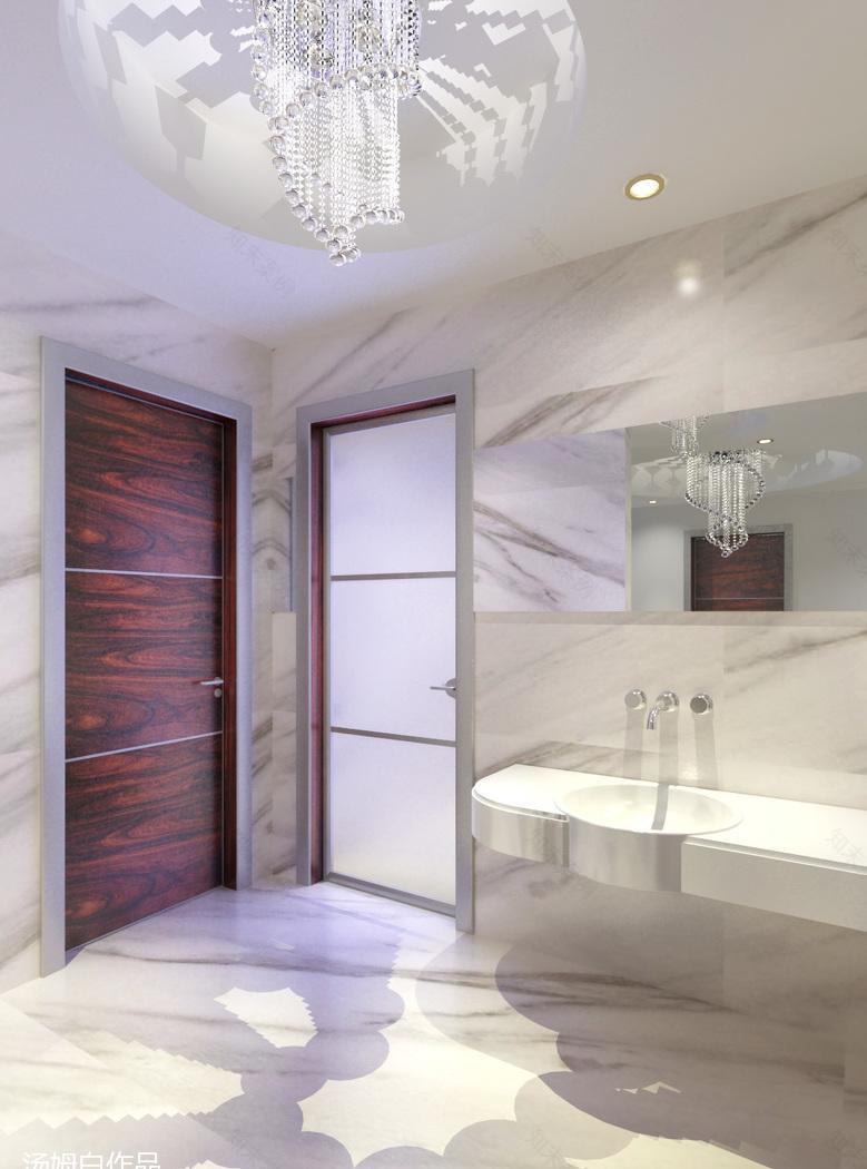 极简主义 140 平米 | 空间放大、预算降低的室内设计方案-25