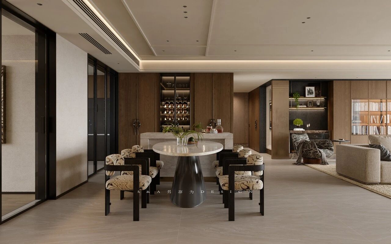 老钱雅韵藏于心，木色勾勒家轮廓丨SA设计-33