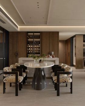 老钱雅韵藏于心，木色勾勒家轮廓丨SA设计