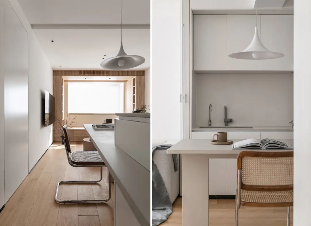 白色+原木，延续温暖的极简主义｜木卡工作室-24