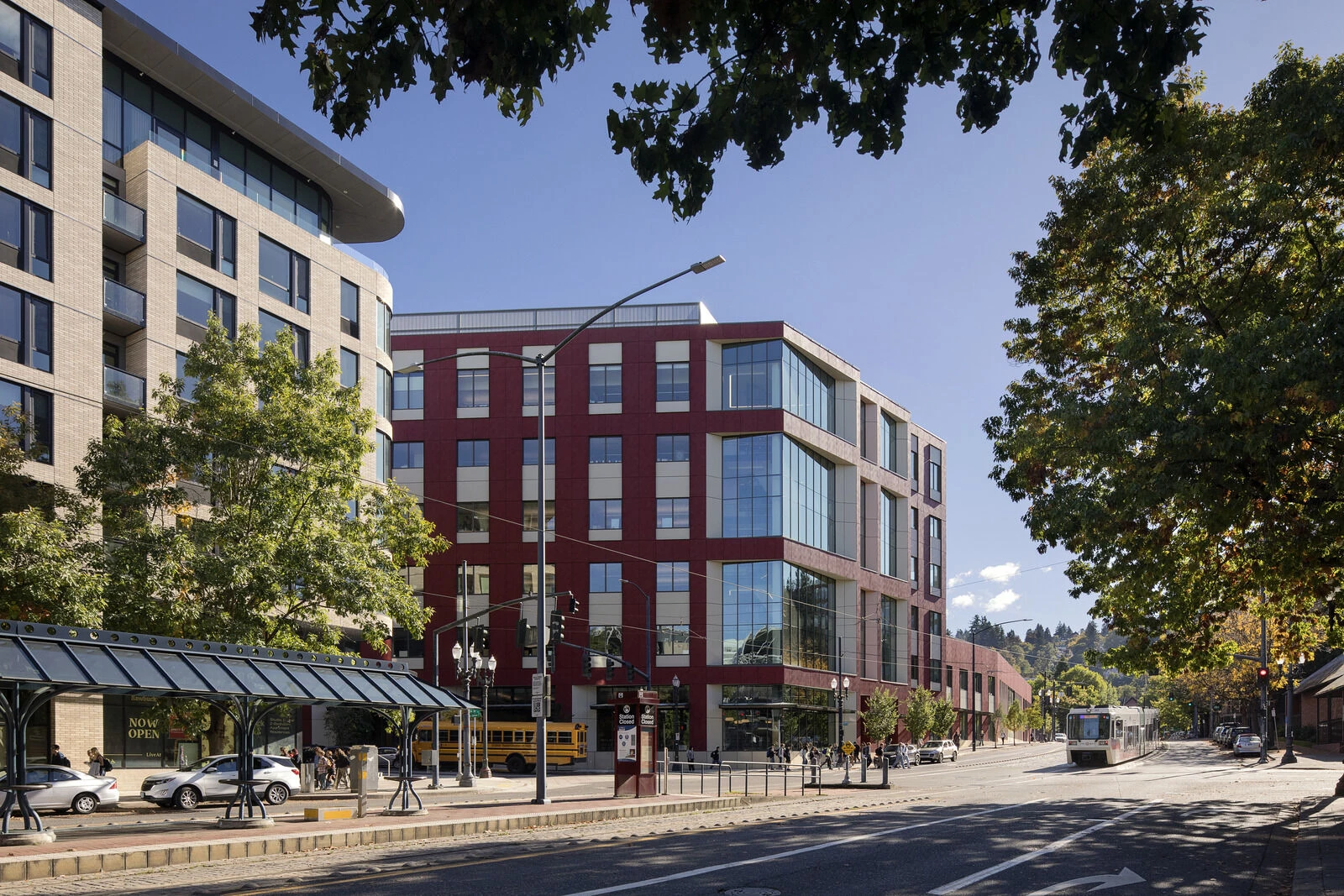 林肯高中丨美国波特兰丨Bora Architecture & Interiors-4