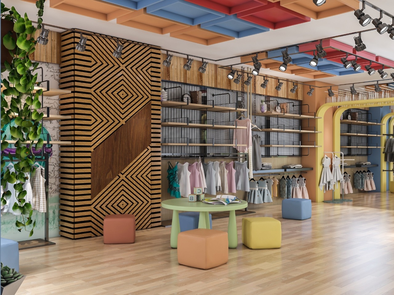 modern brand design for kids wear-4