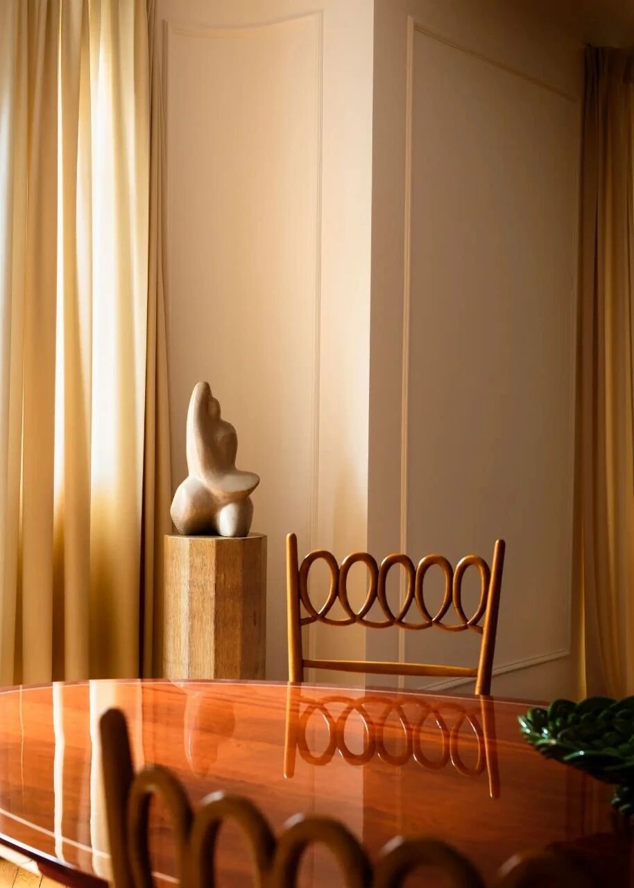 Appartement Montmartre丨艺术融入日常生活·现代与复古的巴黎优雅居所-11