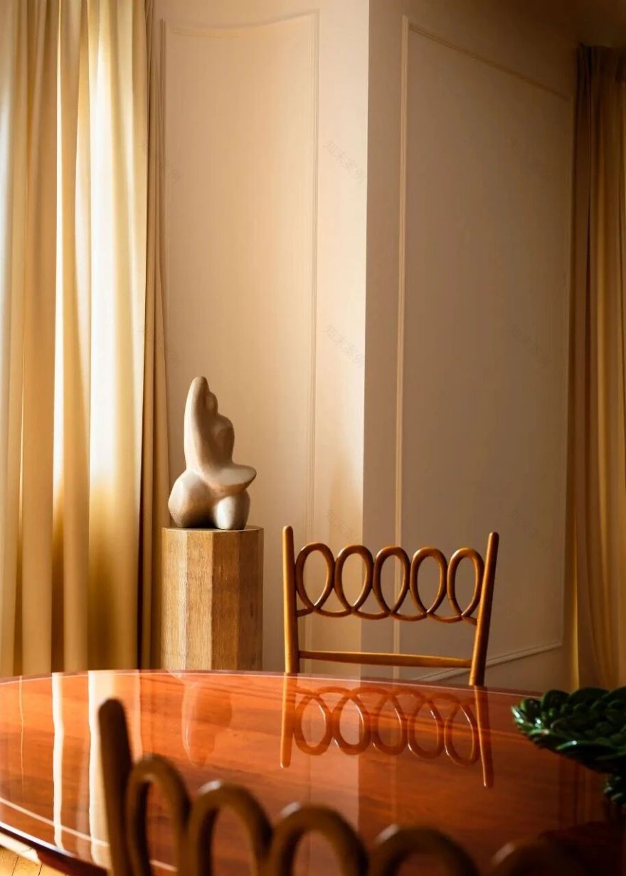 Appartement Montmartre丨艺术融入日常生活·现代与复古的巴黎优雅居所-11