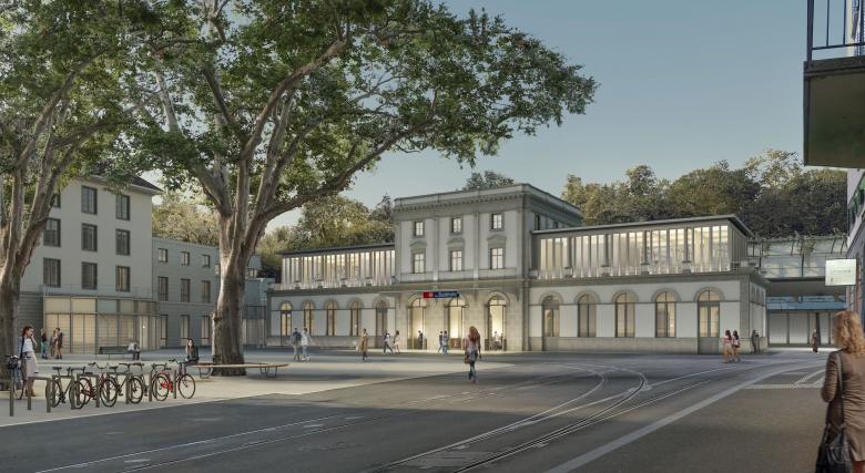 苏黎世施塔德尔霍芬火车站扩建项目丨瑞士苏黎世丨朱利亚尼·洪格建筑事务所-2