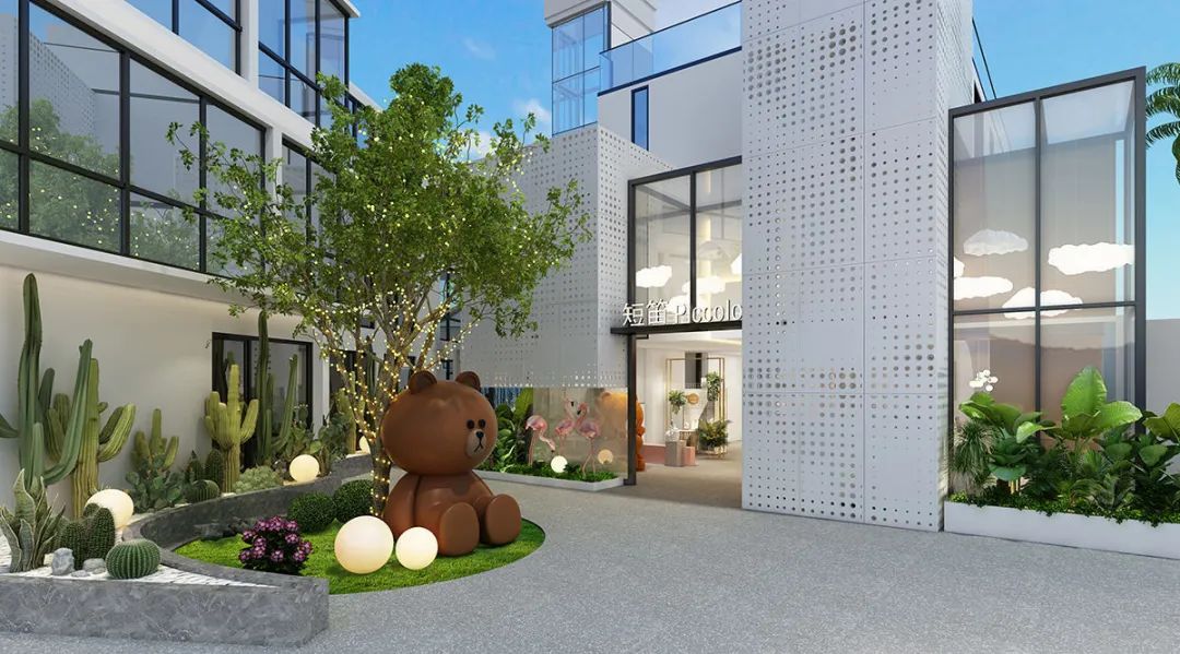 三亚短笛酒店 | 轻装修,重装饰的清新美-21