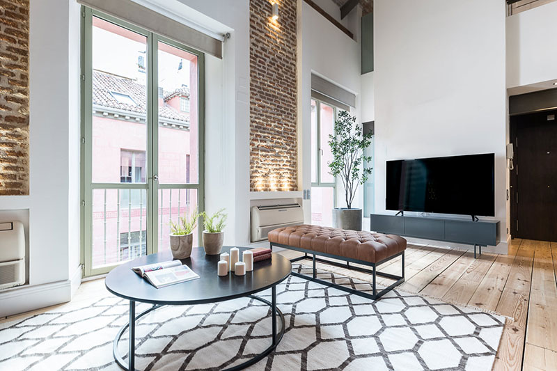 历史韵味与现代风格共融的 Madrid 工业风公寓-6