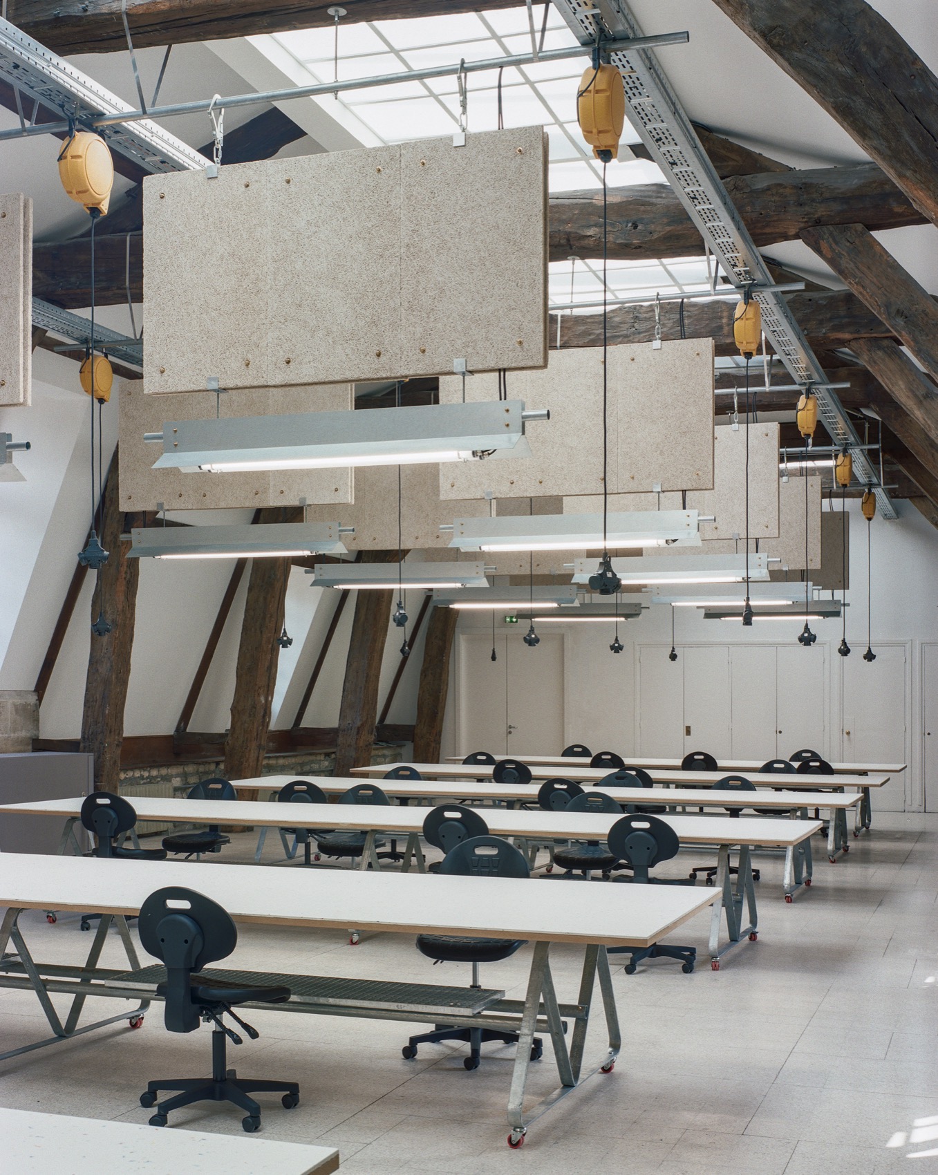 凡尔赛国立建筑学院工坊翻新丨法国丨minuit architectes-29