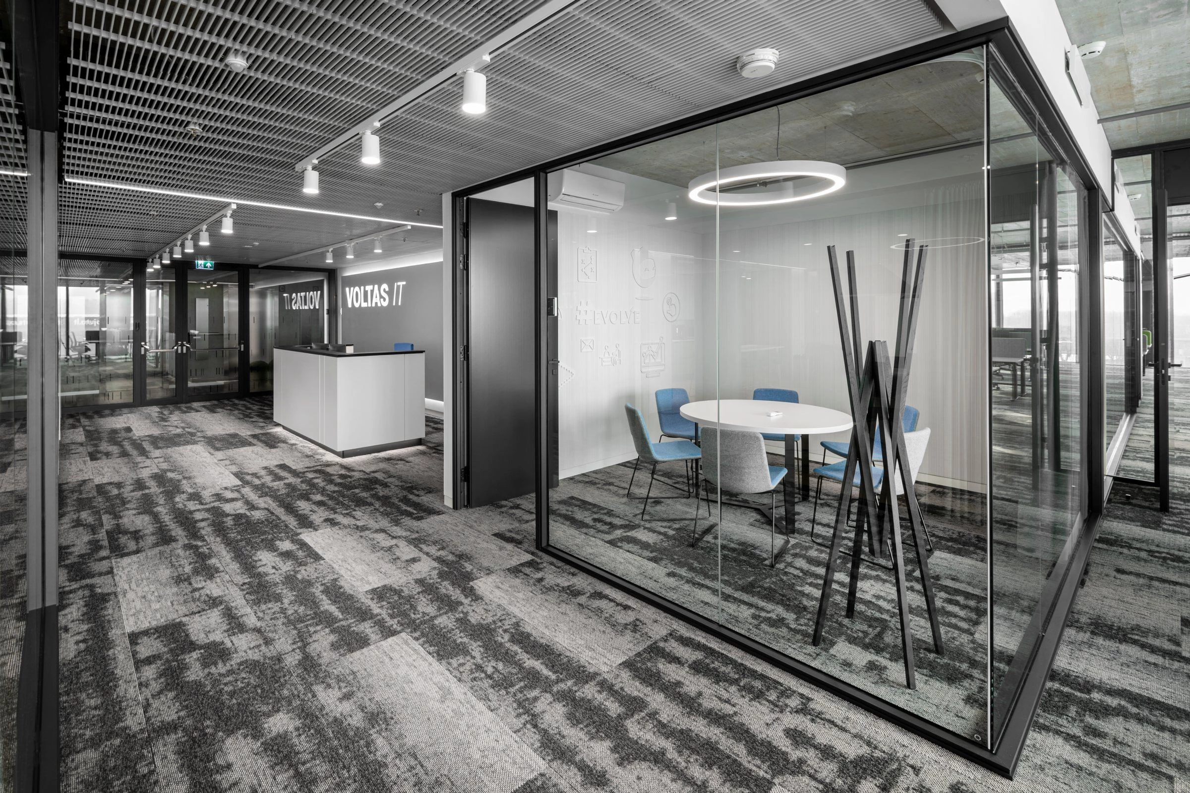 Voltas IT 办公室室内设计丨立陶宛考纳斯丨ARCHAS-41