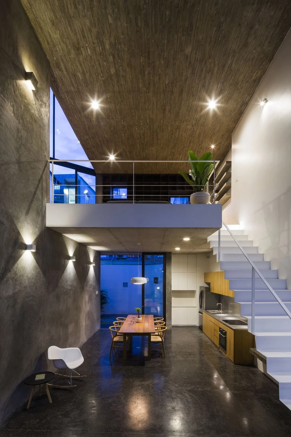 越南密集住宅区的三维花园住宅-42