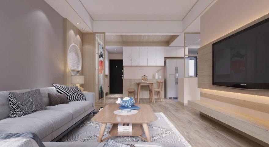 日式风雅居,简约舒适的空间设计-2