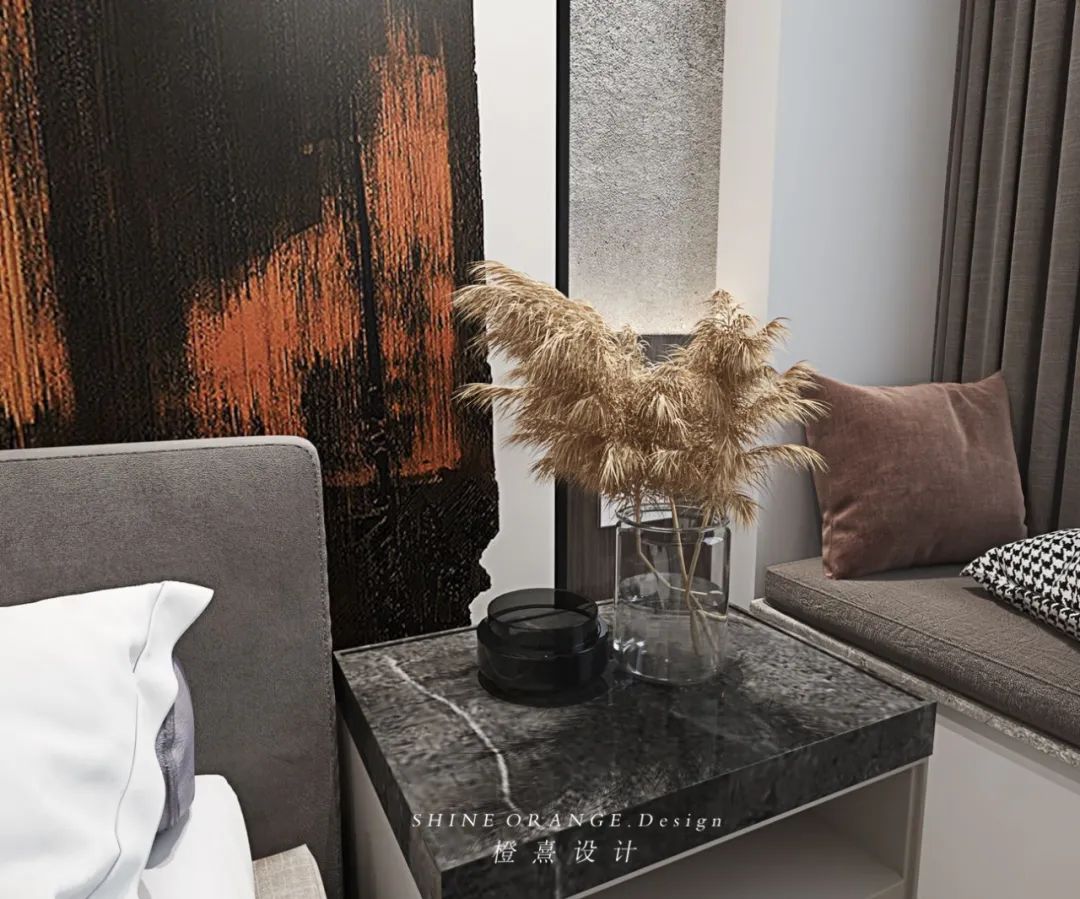 橙熹设计-- 武汉 100m²新家,疫情期间的温暖礼物-45