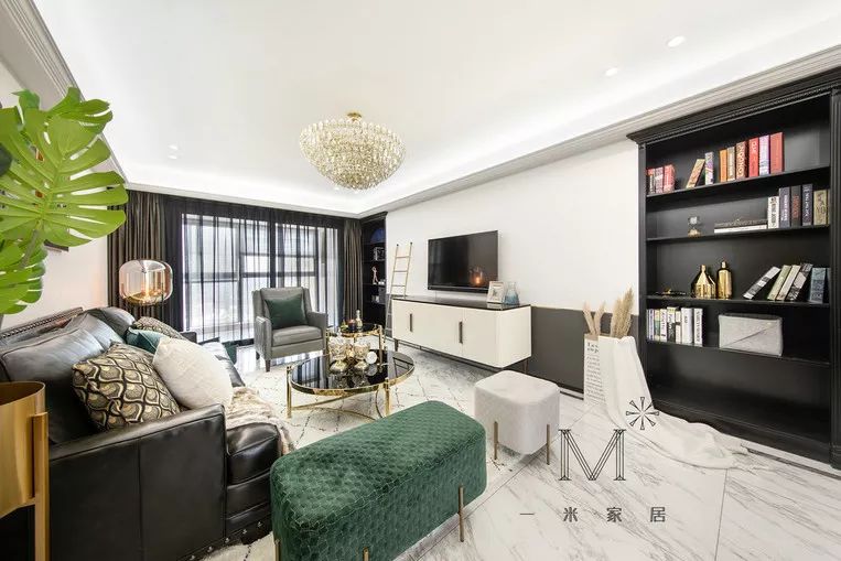 90㎡现代婚房 | “黑白灰”的纯粹浪漫-83