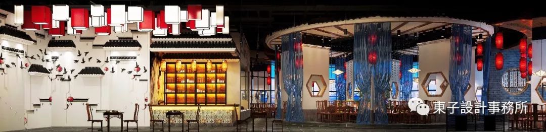 徽派水文化融入老火锅空间，打造独特用餐体验-11