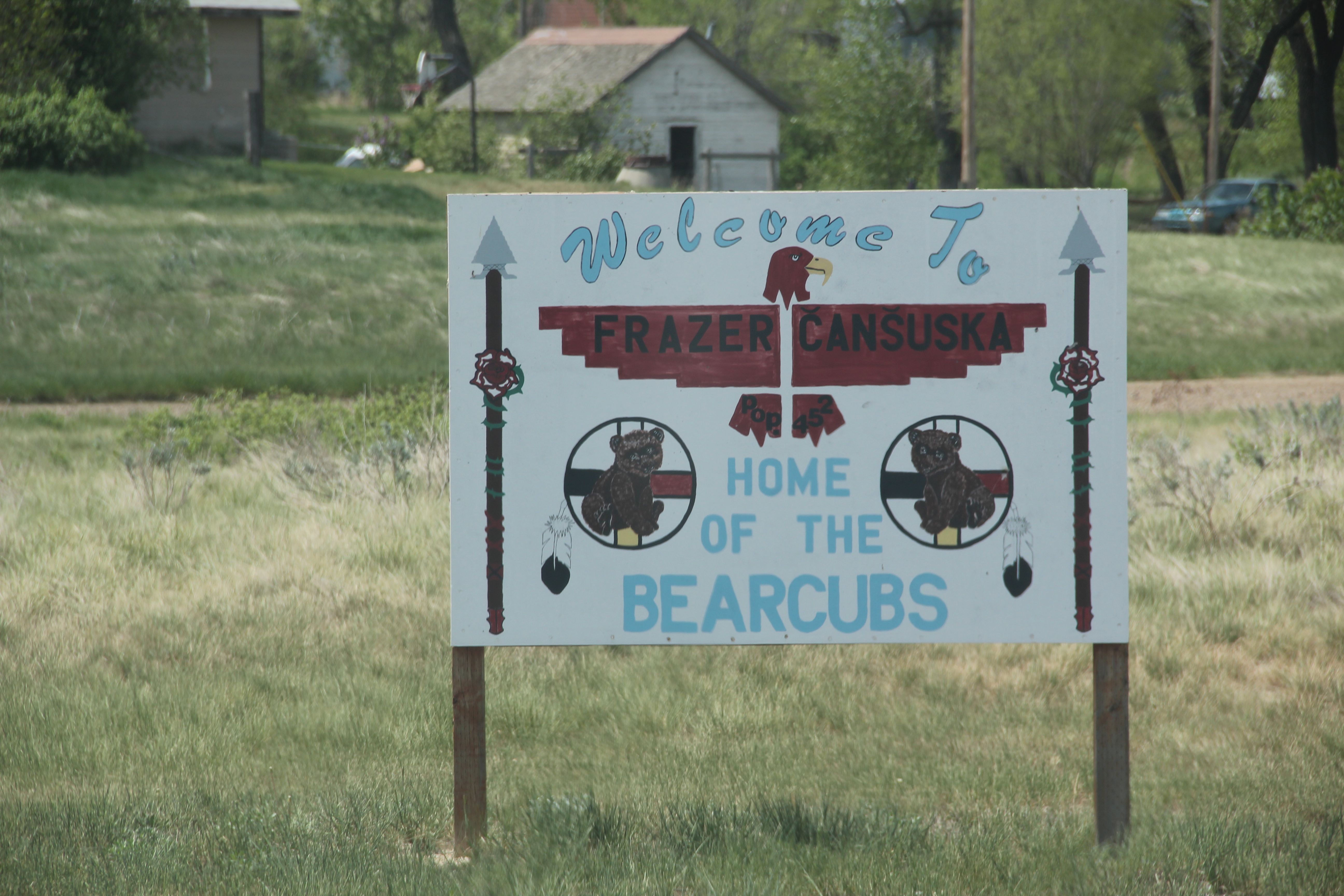 Frazer社区建设相关（含学校,部落仪式场地等）丨美国蒙大拿-4