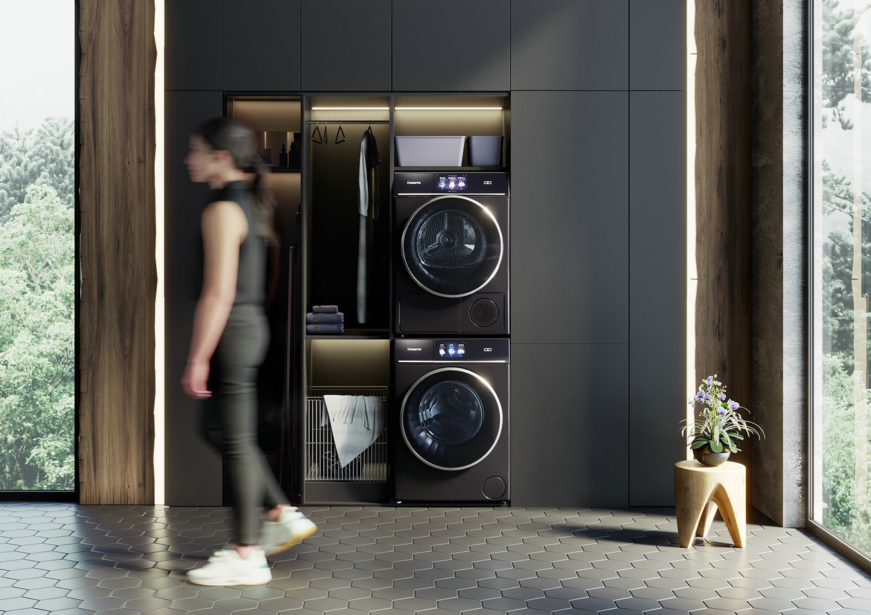 高级黑+紫色 永恒优雅与极致梦幻的空间设计-15