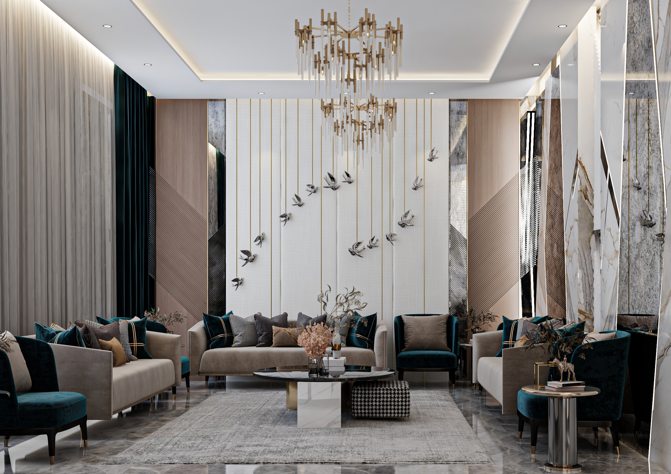 Men Majlis & entrance hall-0