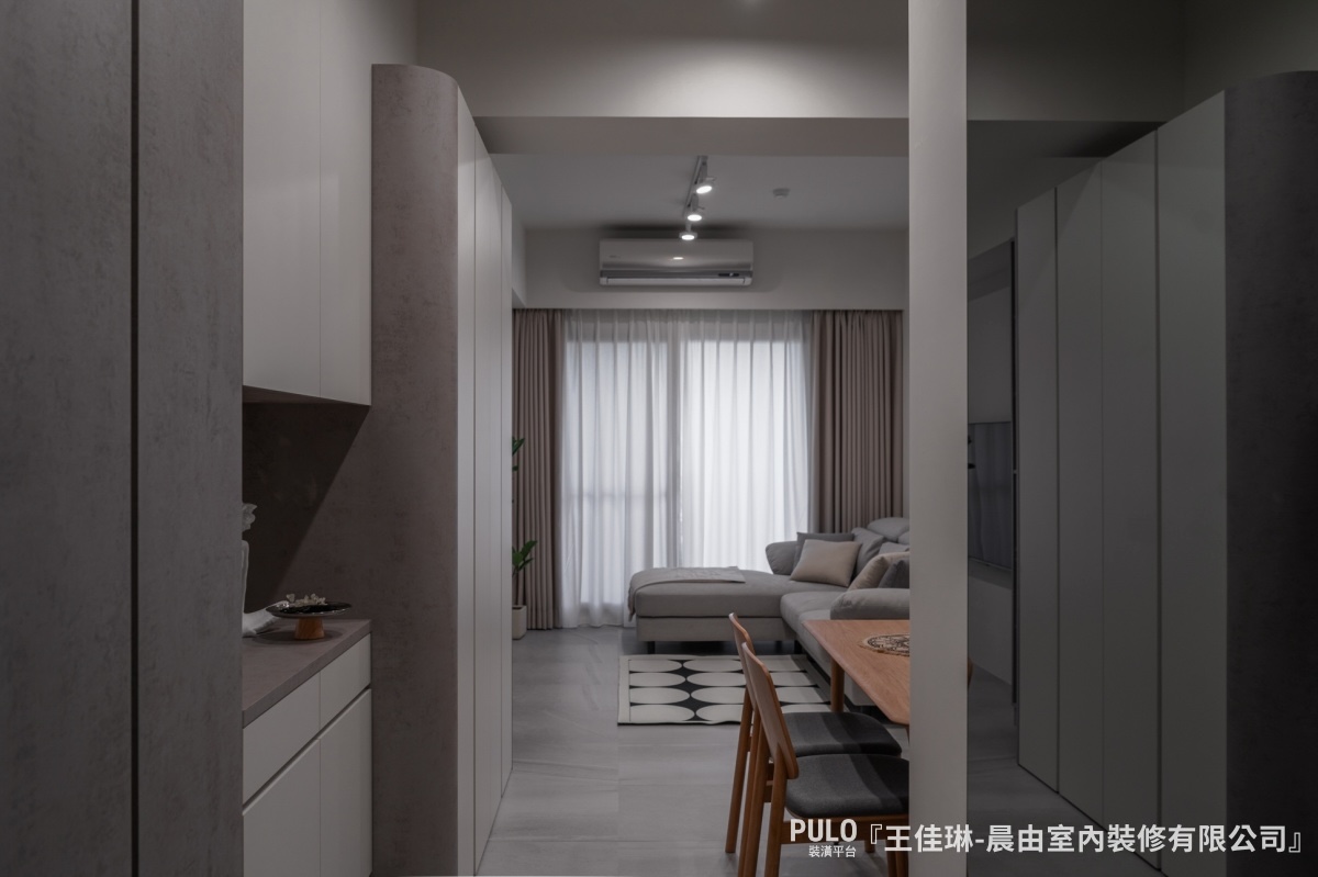 台南20坪全新屋室内设计装潢丨中国台南丨晨由室内装修有限公司（设计师王佳琳）-66