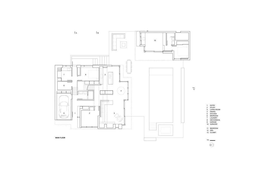 卡萨拉斯玛格丽塔斯公寓(Casa常见指房子、公寓等,由于缺乏更多背景信息,一般以公寓来常见处理,但根据具体场景这里也可能表示其他场所;Las Margaritas音译过来是拉斯玛格丽塔斯 ,它可能是具体的人名、地名等,可根据实际情况进一步确认指代对象及更合适的译法,如果是酒店、度假村等也可纠正信息重新让我翻译 )丨哥伦比亚丨Trópico Arquitectura-108