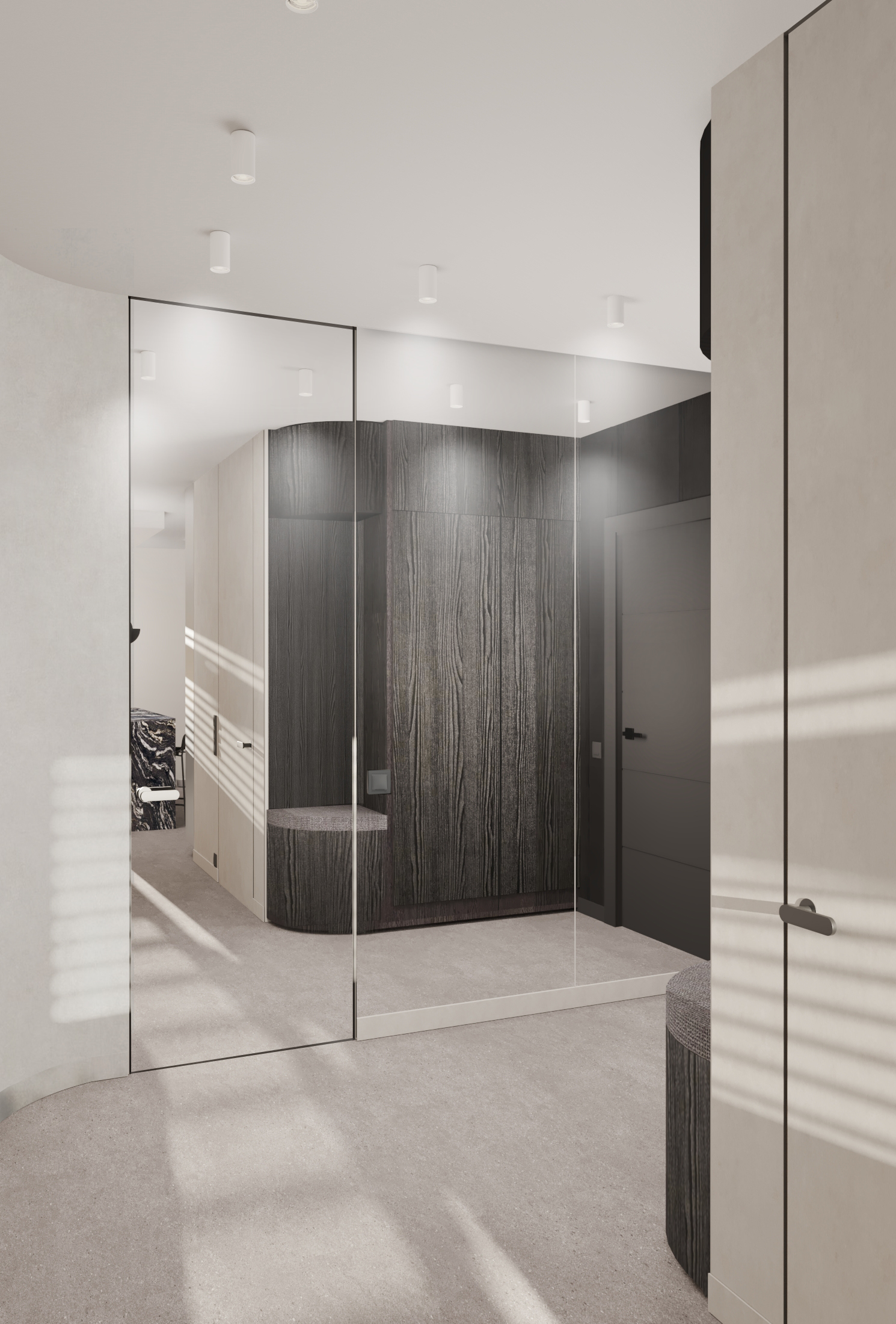 Interior design of apartment for a men-3