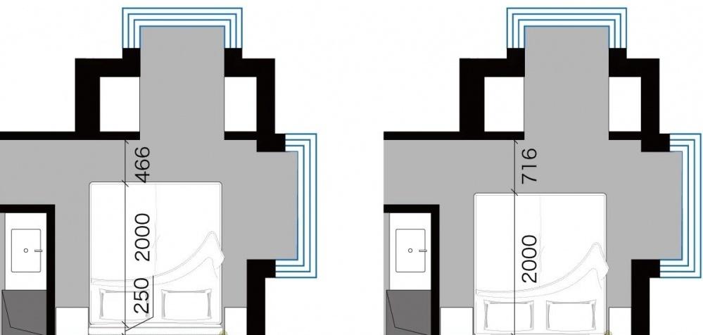 玖雅平层设计 | 异形客厅的完美破局-92