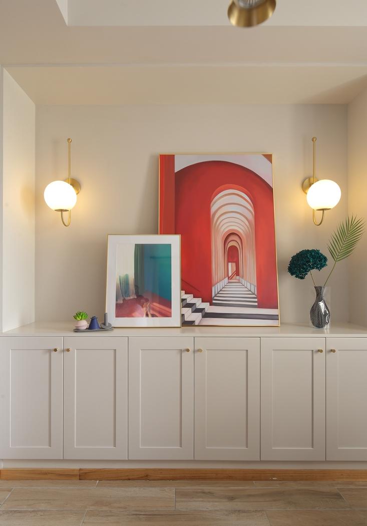 清羽设计丨平层丨春天的风-36