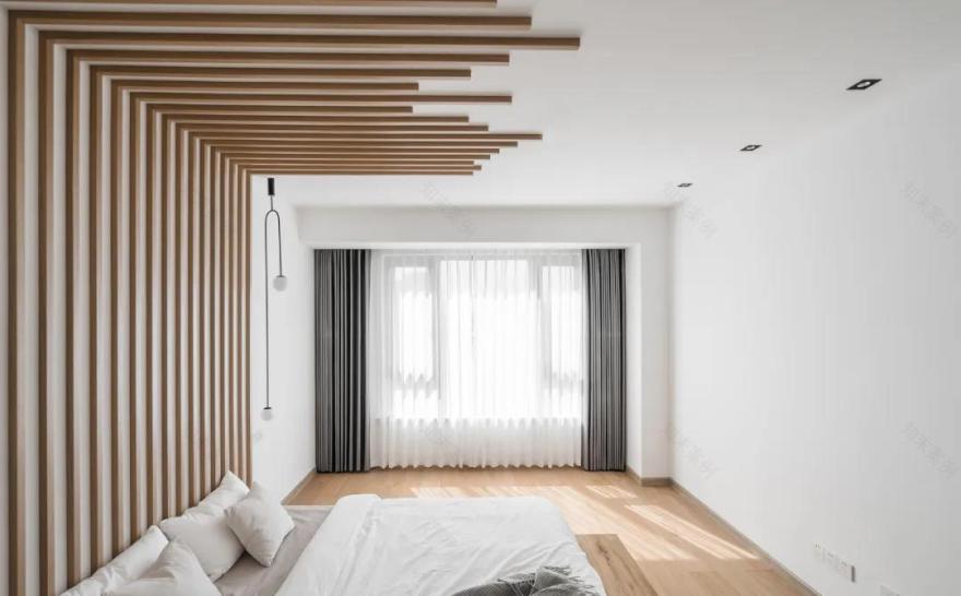 《赫设计》还原诗意生活 | 自然元素融入宽敞大两居-24