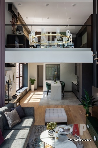 ЖК Loft Factory两居室公寓室内设计丨Бутакова Надежда-14