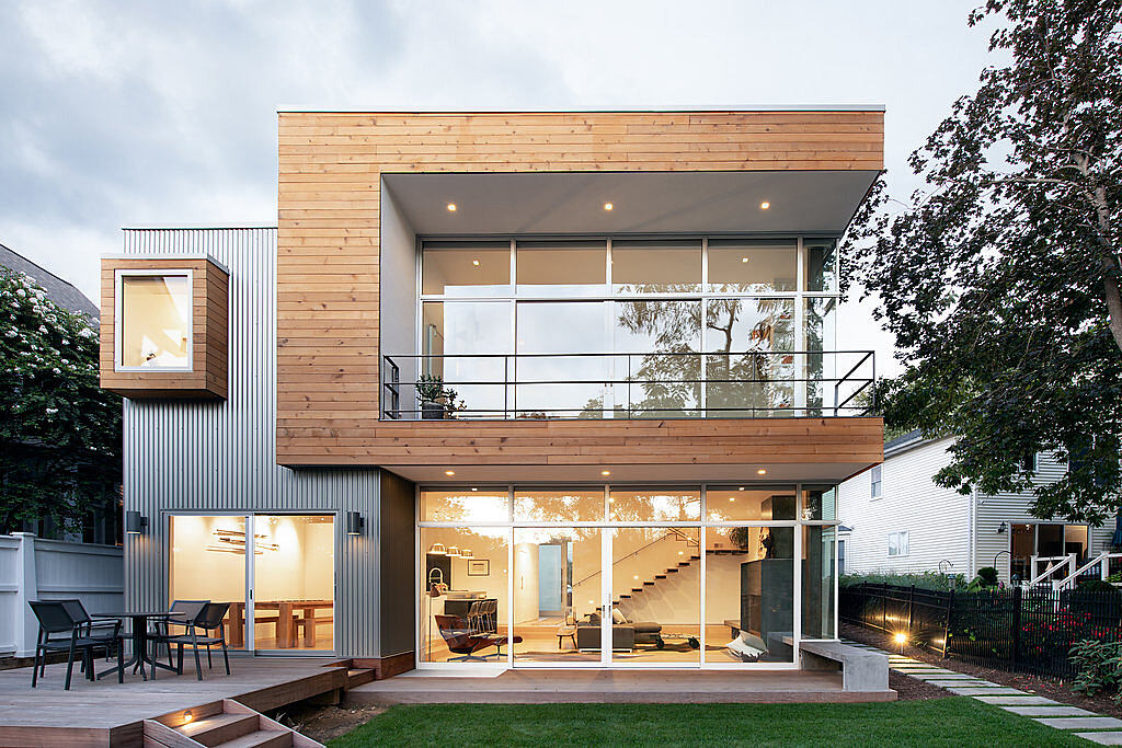 Spa Creek House · 与水景完美融合的现代住宅设计丨马里丨Grid Architects-1