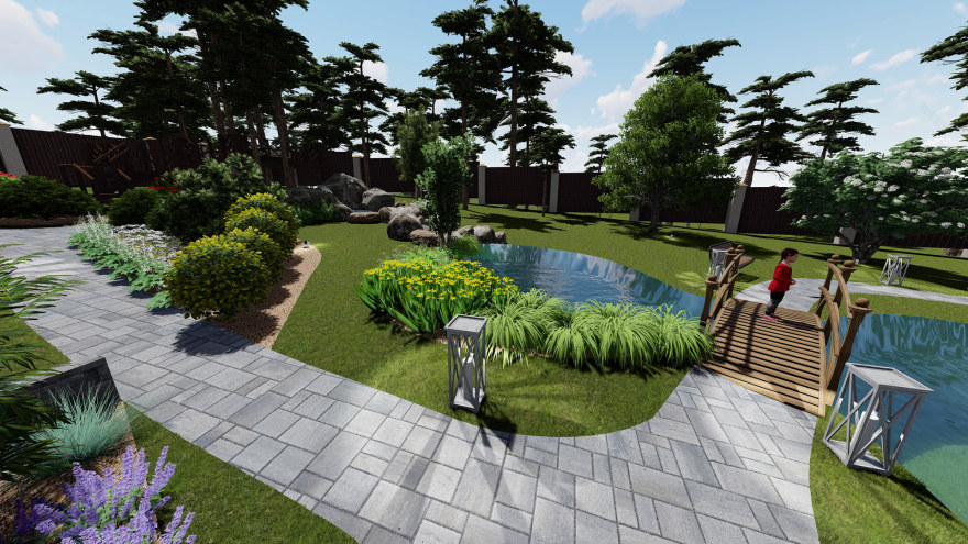 郊区房屋美化与绿化项目-26