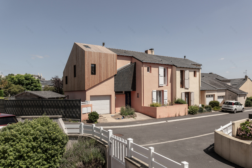 法国 Preux 区 80 年代房屋的 LRVO 木质扩展-11