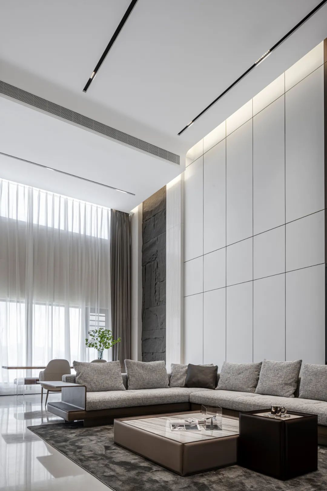 减法加一 · 极简主义顶层复式设计丨中国揭阳丨大泽建筑设计-11