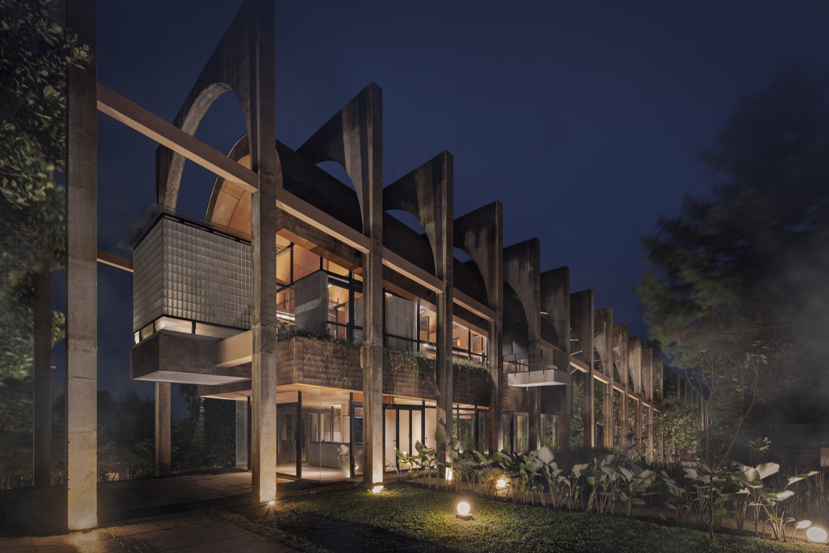 圣殿隧道花园丨印度丨RAD+AR-105