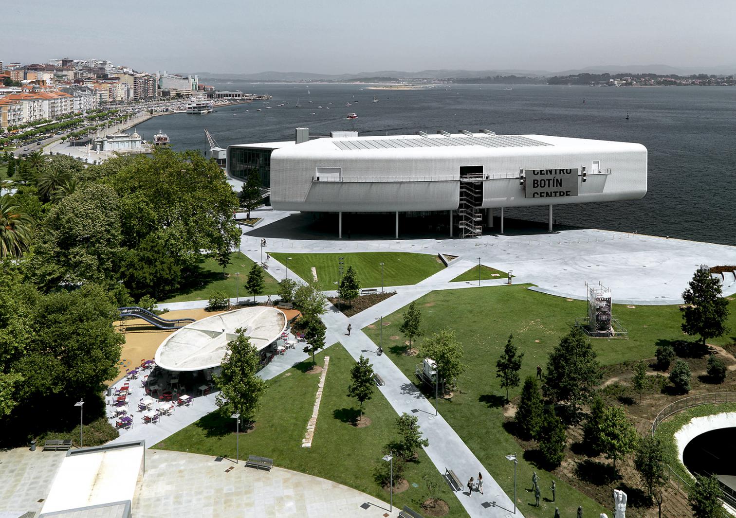 惊艳的海洋之城 | 桑坦德 Centro Botín 文化中心设计-17