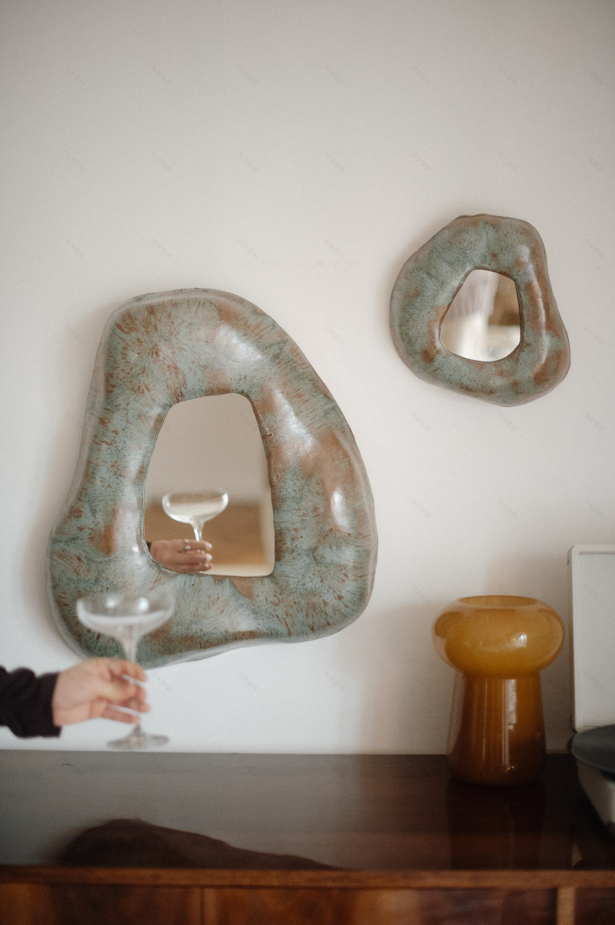 “DOVKOLA”陶瓷框镜子和桌子系列丨乌克兰-9