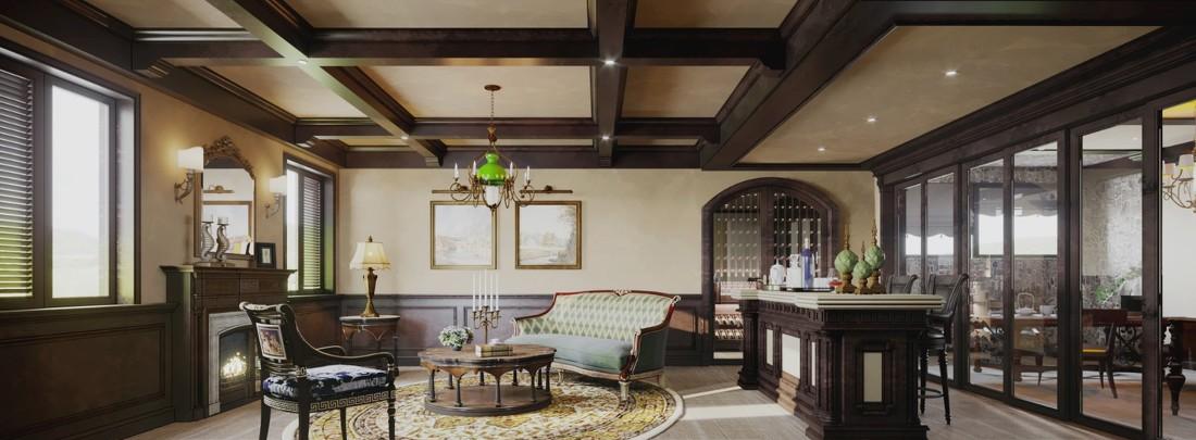 
设计新作 | 360㎡ 联排美墅 -18