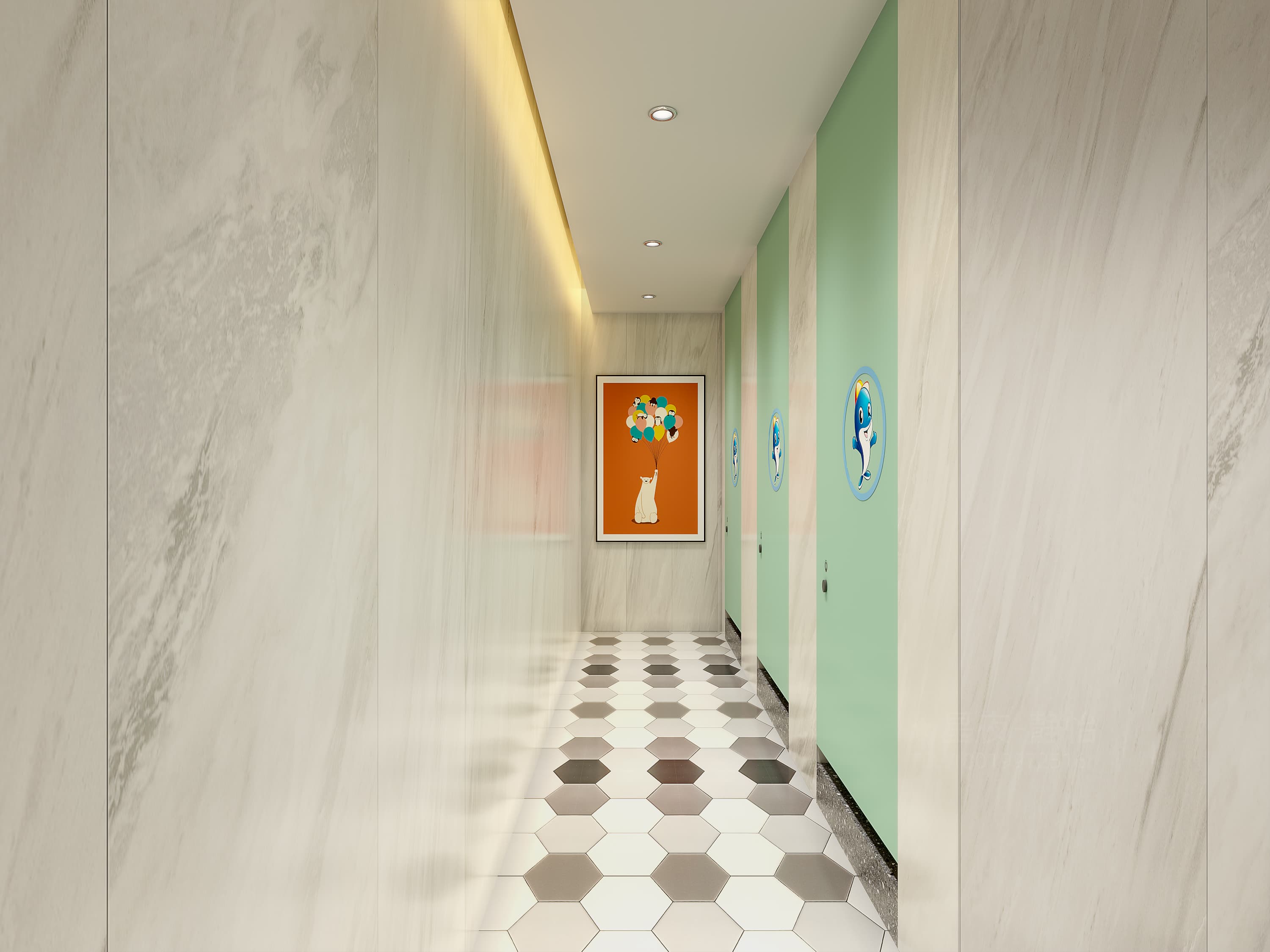 室内亲子游泳馆效果案例-8