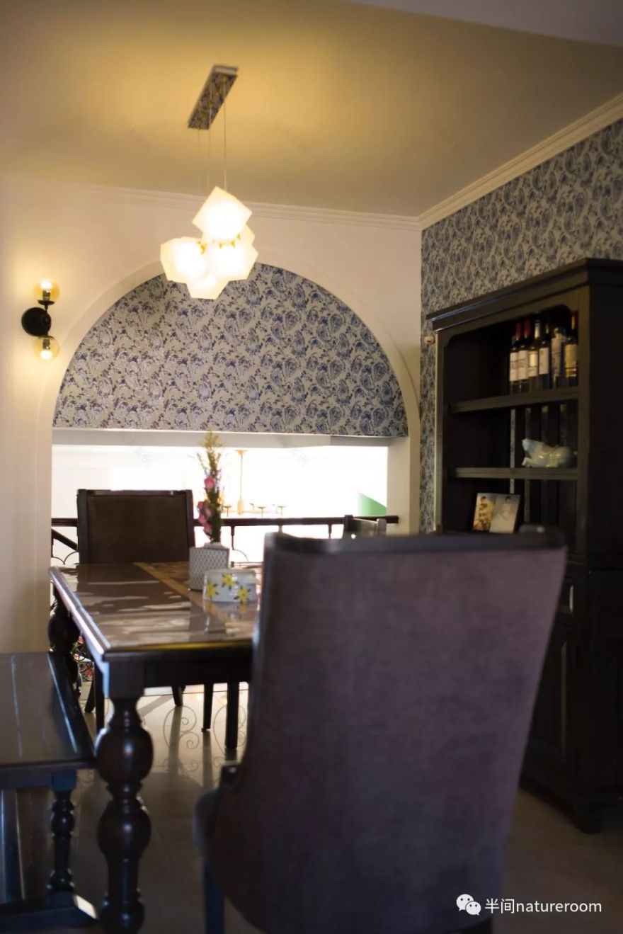 半间设计打造 140㎡轻美式家居,包头二手房改造“荣资梦乡”-41