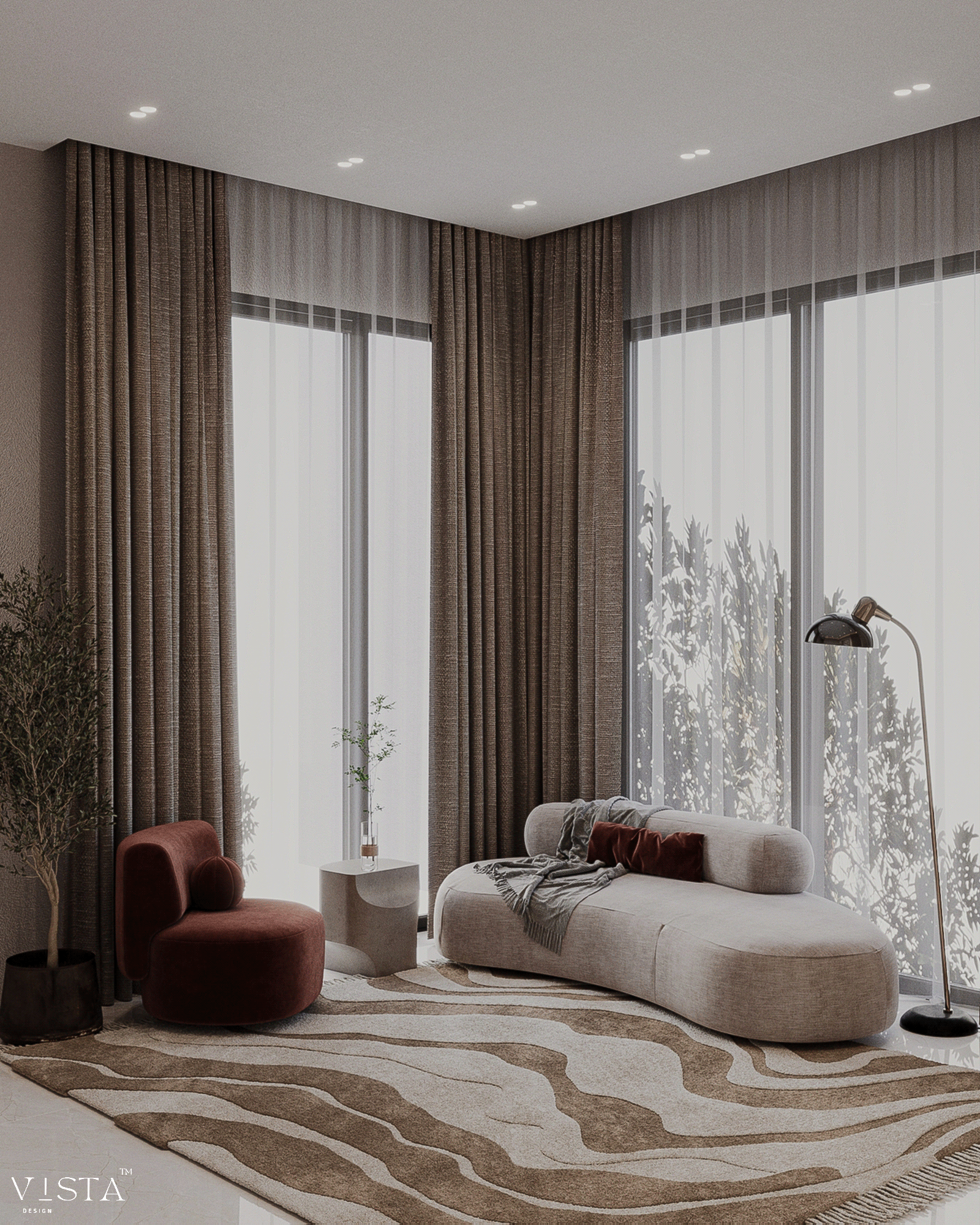 咖啡休闲区·沙特阿拉伯（注：KSA是沙特阿拉伯王国Kingdom of Saudi Arabia的缩写） 丨VISTA Design-9