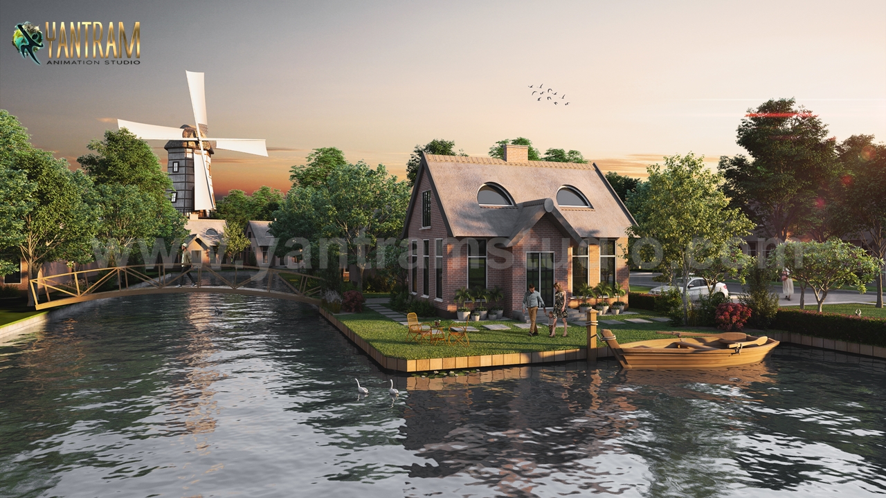 世界顶级豪华别墅三维漫游设计-16